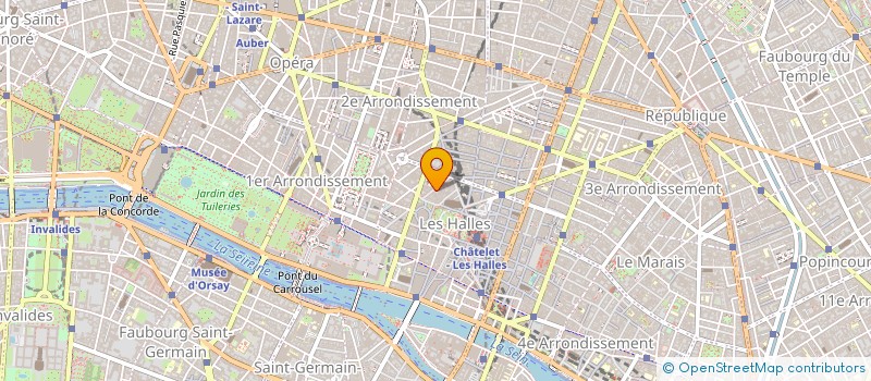 localisation de l'entreprise CENTRE EUROPEEN CONSEILS ASSISTANCE PME à PARIS