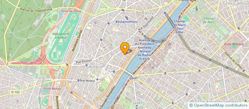 localisation de l'entreprise CENTRE EUROPEEN D ASTROLOGIE  PARIS