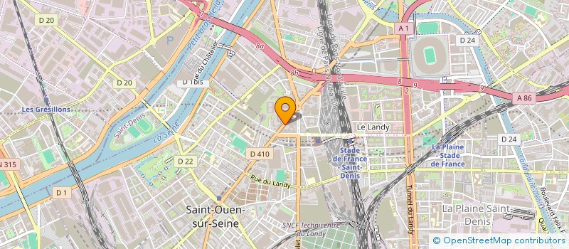 localisation de l'entreprise CENTRE EUROPEEN D ENSEIGNEMENT SUPERIEUR DE L OSTEOPATHIE à SAINT-DENIS