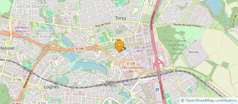 localisation de l'entreprise CENTRE EUROPEEN D ETUDES POLITIQUES à TORCY