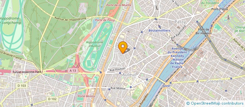 localisation de l'entreprise CENTRE EUROPEEN DE DOCUMENTATION  PARIS