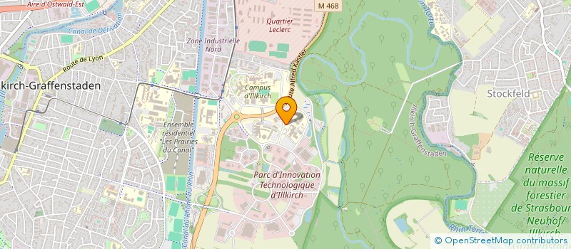 localisation de l'entreprise CENTRE EUROPEEN DE RECHERCHE EN BIOLOGIE ET EN MEDECINE à ILLKIRCH-GRAFFENSTADEN