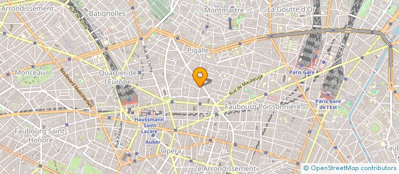 localisation de l'entreprise CENTRE EUROPEEN DES PROFESSEURS ASSOCIES  PARIS