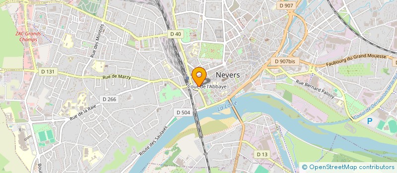 localisation de l'entreprise CENTRE EUROPEEN DEVEL ACTION COMMUNICATI à NEVERS