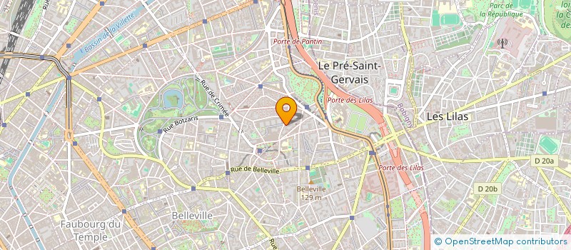 localisation de l'entreprise CENTRE EUROPEEN MUSICAL  PARIS