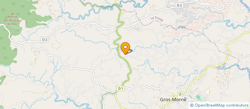 localisation de l'entreprise CENTRE EVANGELIQUE DE DUMAINE  GROS-MORNE