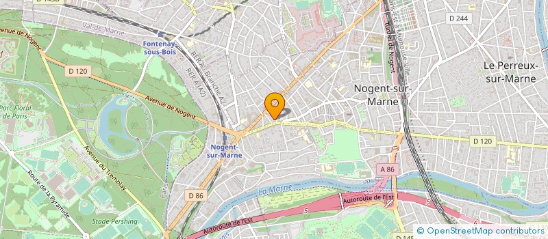 localisation de l'entreprise CENTRE EVANGELIQUE INFORMATION ET ACTION  NOGENT-SUR-MARNE