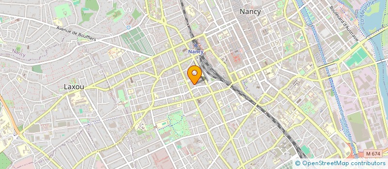 localisation de l'entreprise CENTRE EVANGELIQUE JESUS T'APPELLE  NANCY