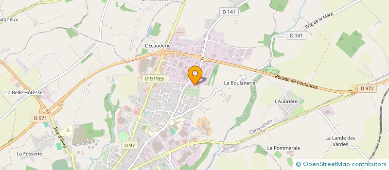 localisation de l'entreprise CENTRE EVANGELIQUE PROTESTANT DE COUTANCES  COUTANCES