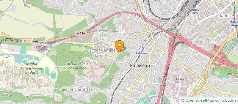 localisation de l'entreprise CENTRE EVANGELIQUE PROTESTANT 'RENCONTRE DE PAIX' à PALAISEAU