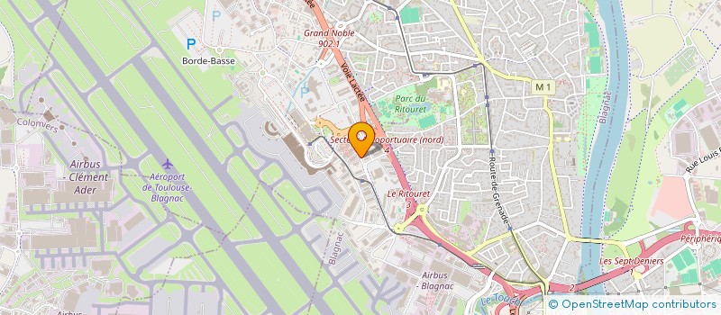 localisation de l'entreprise CENTRE EXPERTISE MEDICALE PERSONNEL NAVI à BLAGNAC