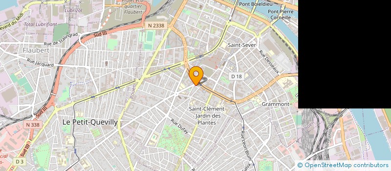 localisation de l'entreprise CENTRE EXPLOR FONCT VASCUL ANGEIOLOGIE à ROUEN