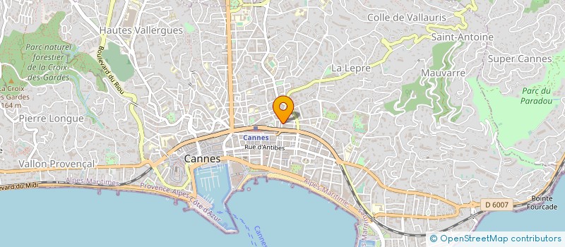 localisation de l'entreprise CENTRE EXPORTATION FRANCO-MAGHREBIEN à CANNES