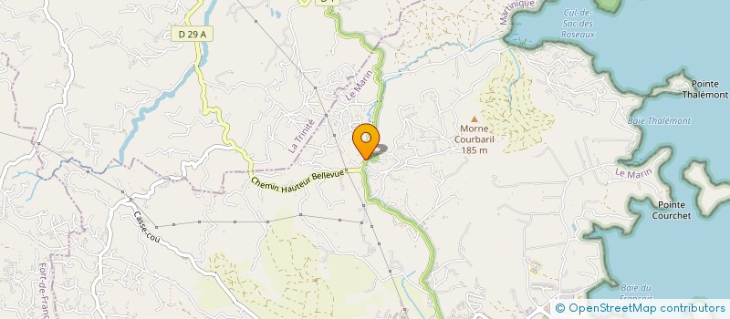 localisation de l'entreprise CENTRE FORMAT APPRENTI AGRICOLE  LE FRANCOIS