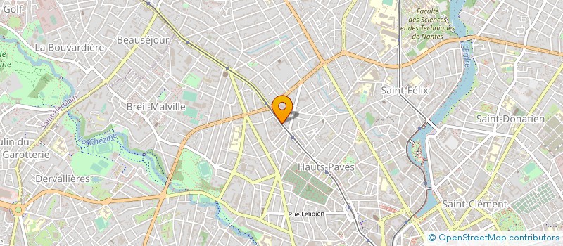 localisation de l'entreprise CENTRE FORMAT ASSIST PROFESSIONNELLE à NANTES