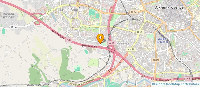localisation de l'entreprise CENTRE FORMAT ENFANCE ET PETITE ENFANCE à AIX-EN-PROVENCE