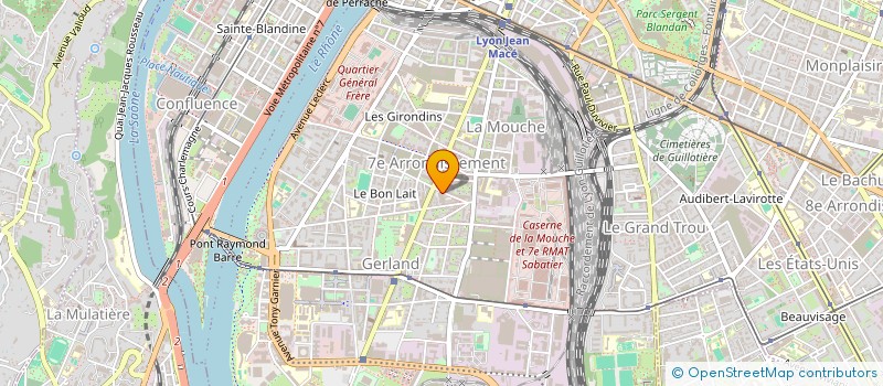 localisation de l'entreprise CENTRE FORMAT.PERFECTION.METIERS LOGISTI à LYON