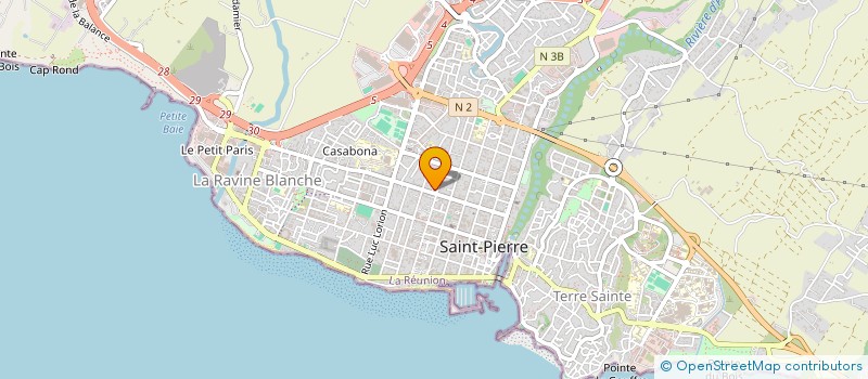 localisation de l'entreprise CENTRE FORMATION ACTION INSERTION SOCIAL à SAINT-PIERRE