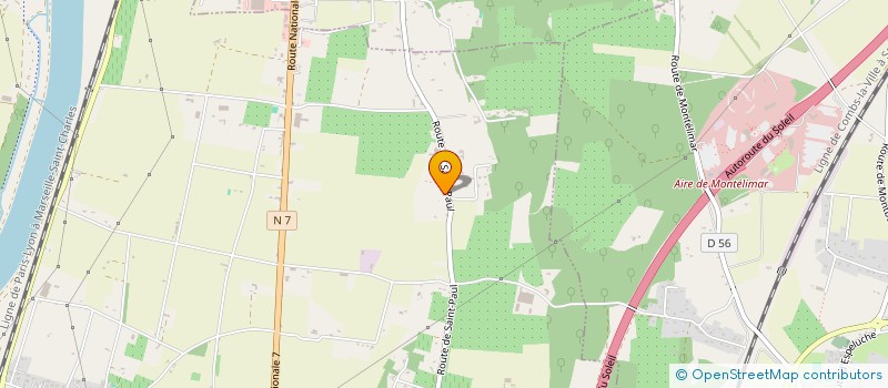 localisation de l'entreprise CENTRE FORMATION MASSAGES & WELLNESS  CHATEAUNEUF-DU-RHONE