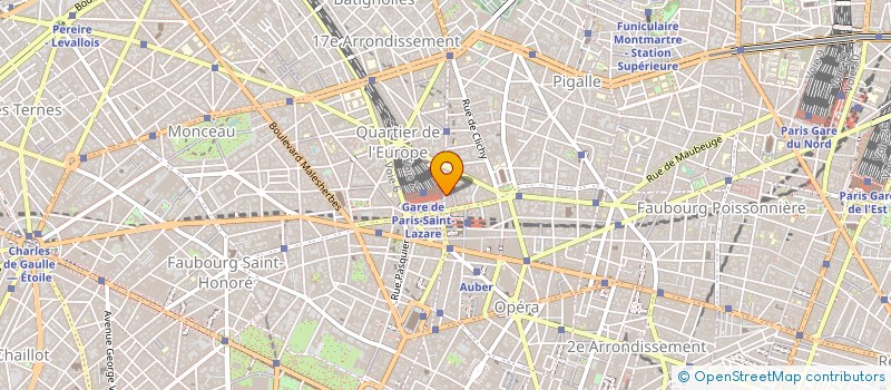 localisation de l'entreprise CENTRE FOVEA  PARIS