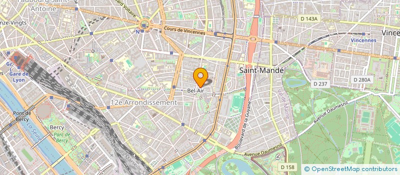 localisation de l'entreprise CENTRE FRANCAIS D'AUDIOLOGIE  PARIS