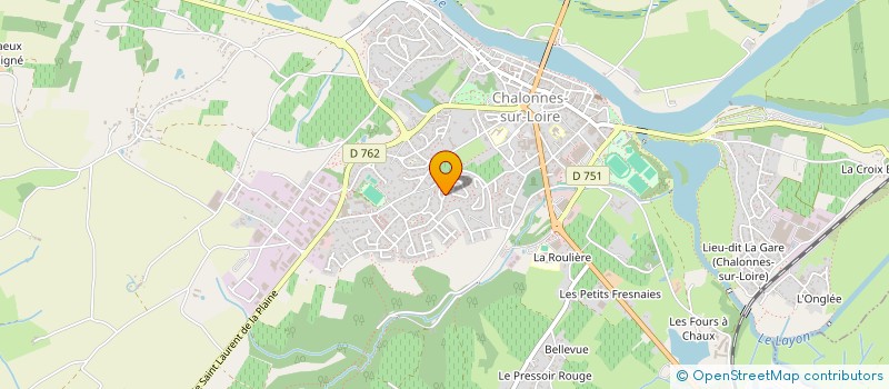 localisation de l'entreprise CENTRE FRANCAIS DE L'INSTITUT DE THEATRE INTERNATIONAL ITI / UNESCO  CHALONNES-SUR-LOIRE