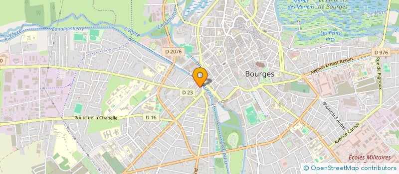 localisation de l'entreprise CENTRE FRANCE IMMO à BOURGES