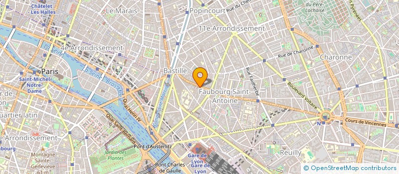 localisation de l'entreprise CENTRE FRANCILIEN DE L'INNOVATION  PARIS 12