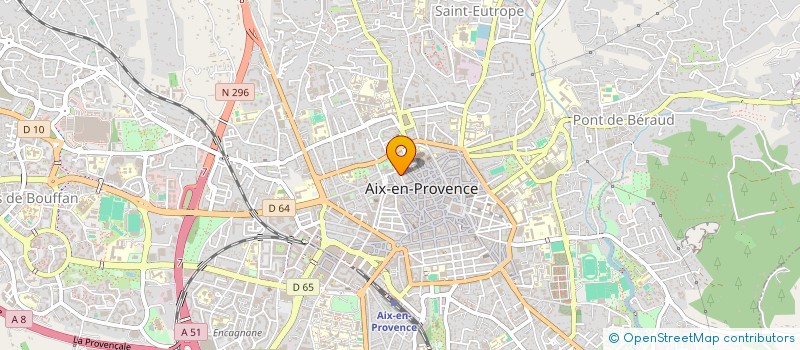 localisation de l'entreprise CENTRE FRANCO-ALLEMAND DE PROVENCE à AIX-EN-PROVENCE