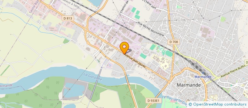 localisation de l'entreprise CENTRE FUNERAIRE GUILLE  SAINTE-BAZEILLE