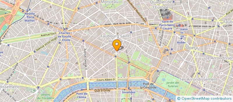 localisation de l'entreprise CENTRE GABONAIS DE PARIS  PARIS