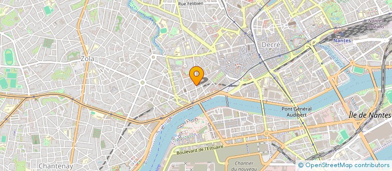 localisation de l'entreprise CENTRE GENEALOGIQUE DE LOIRE ATLANTIQUE  NANTES