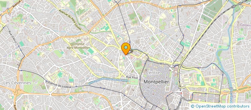 localisation de l'entreprise CENTRE GESTION ADMINI CEGAB à MONTPELLIER