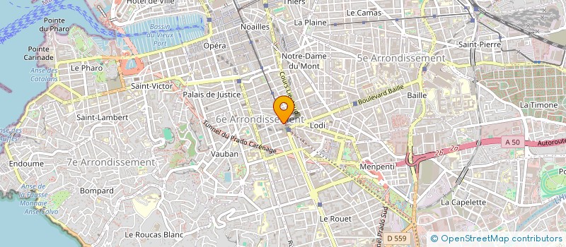 localisation de l'entreprise CENTRE GESTION ASSISTANCE INTERVENTION à MARSEILLE