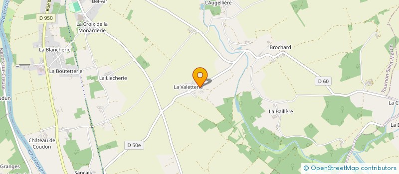 localisation de l'entreprise CENTRE GREGORIEN SAINT PIE X à MERIGNY