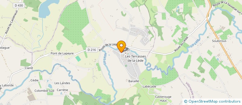 localisation de l'entreprise CENTRE HEBERGEMENT READAPTAT à BIAS