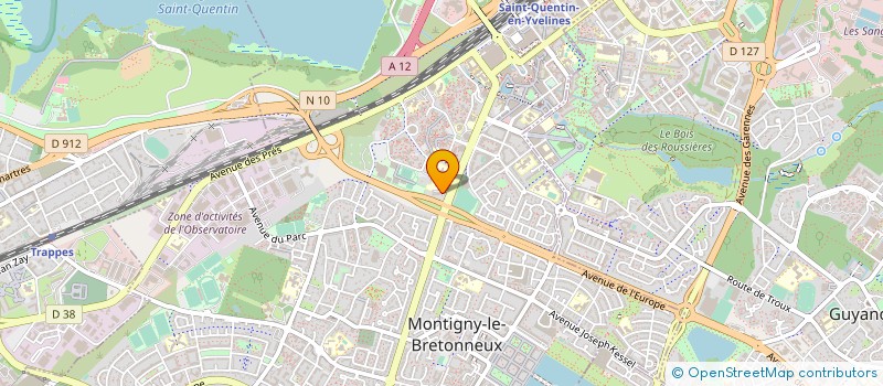 localisation de l'entreprise CENTRE HEBERGEMENT REINSERTION SOCIALE L'EQUINOXE à MONTIGNY-LE-BRETONNEUX