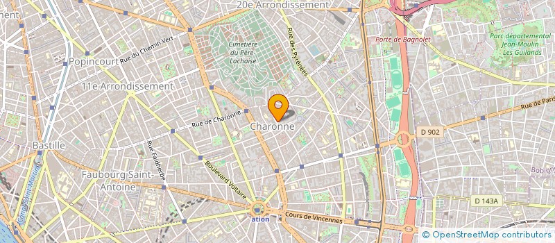 localisation de l'entreprise CENTRE HOFMANN JCF  PARIS