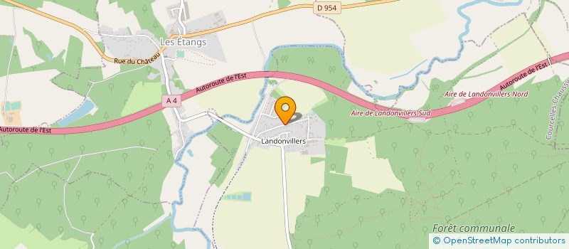 localisation de l'entreprise CENTRE HOSPITAL REGION METZ THIONVILLE  ARS-LAQUENEXY