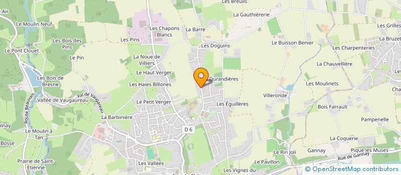 localisation de l'entreprise CENTRE HOSPITALIER JEAN PAGES  LUYNES