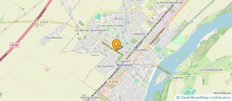 localisation de l'entreprise CENTRE HOSPITALIER LOUR PICOU à BEAUGENCY