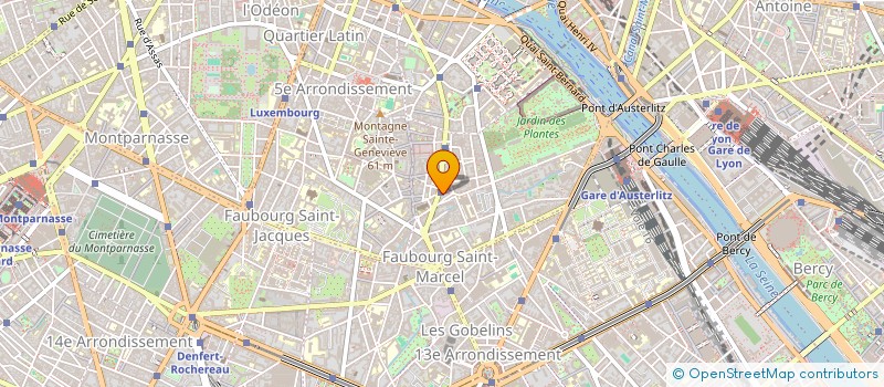 localisation de l'entreprise CENTRE HYGIAFORM à PARIS