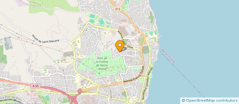 localisation de l'entreprise CENTRE HYGIENE CANINE  MARTIGUES