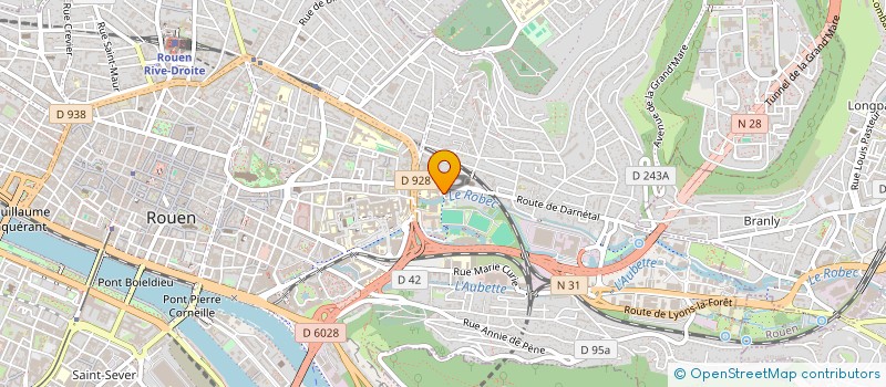 localisation de l'entreprise CENTRE IMAGERIE CARDIO VASCULAIRE à ROUEN