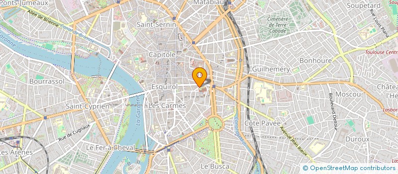 localisation de l'entreprise CENTRE IMMO 31 à TOULOUSE