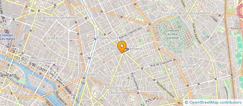 localisation de l'entreprise CENTRE IMMO  PARIS