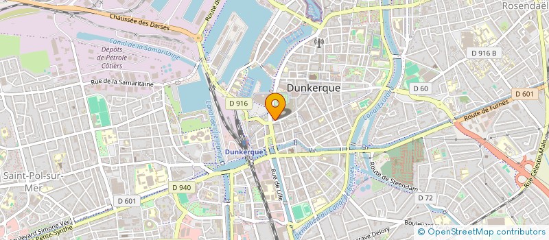 localisation de l'entreprise CENTRE IMMOBILIER DUNKERQUOISE à DUNKERQUE