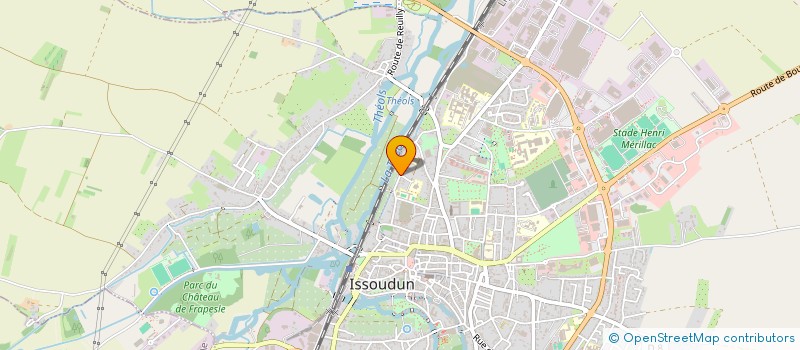 localisation de l'entreprise CENTRE IMMOBILIER MD à ISSOUDUN