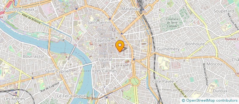 localisation de l'entreprise CENTRE IMMOBILIER TOULOUSAIN à TOULOUSE