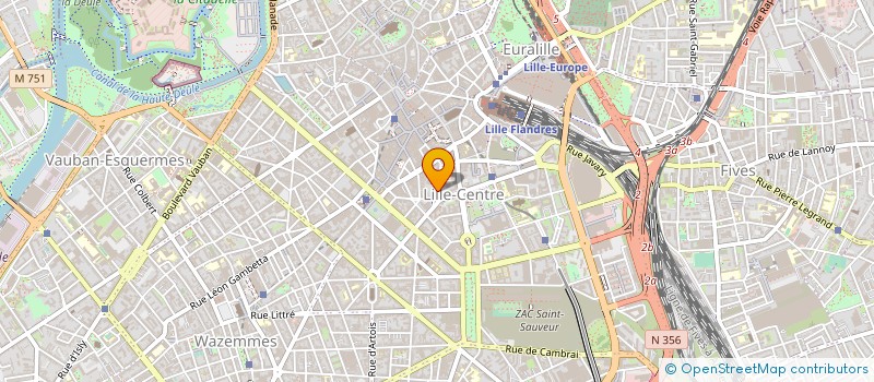 localisation de l'entreprise CENTRE INDO LILLOIS DE YOGA à LILLE